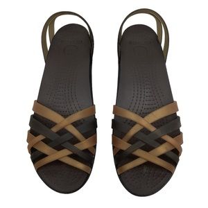 CROCS Isabelle Huarche Strappy Wedge Sandals